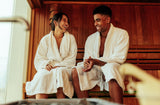 Discover the Vitality 2 Person Near Zero EMF Infrared Sauna from Peak Wellness USA