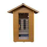 The Burlington 2 Person Outdoor FAR/MID Infrared Sauna