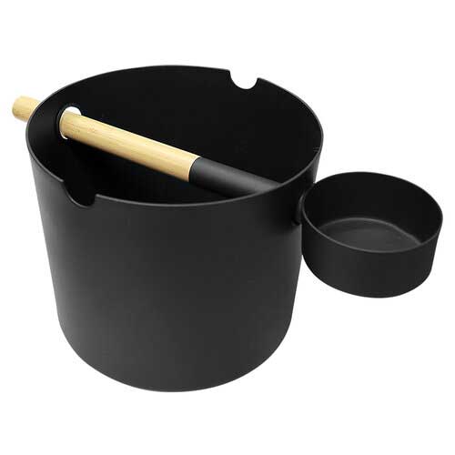 KOLO Bucket & Ladle - Black Dundalk Leisurecraft