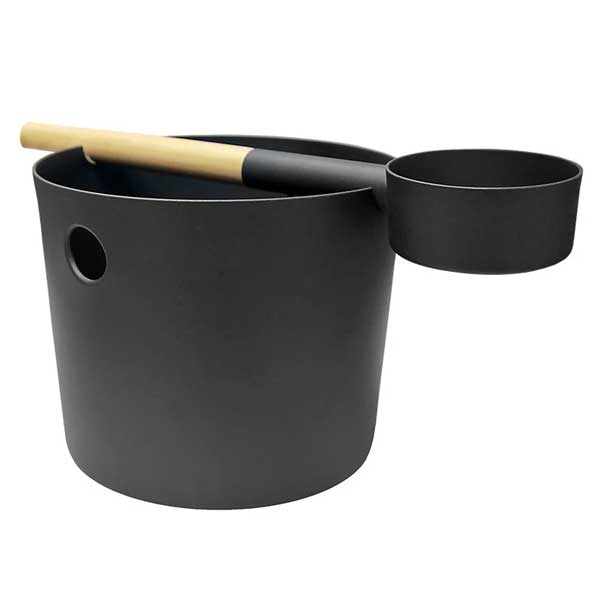 KOLO Bucket & Ladle - Black Dundalk Leisurecraft