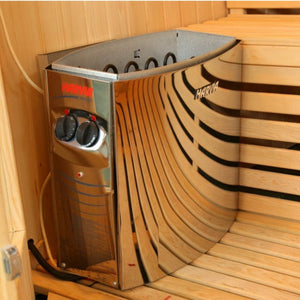 The Baldwin 2 Person Traditional Sauna | SunRay Saunas thumbnail