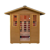 The Cayenne 4 Person Outdoor FAR/MID Infrared Sauna