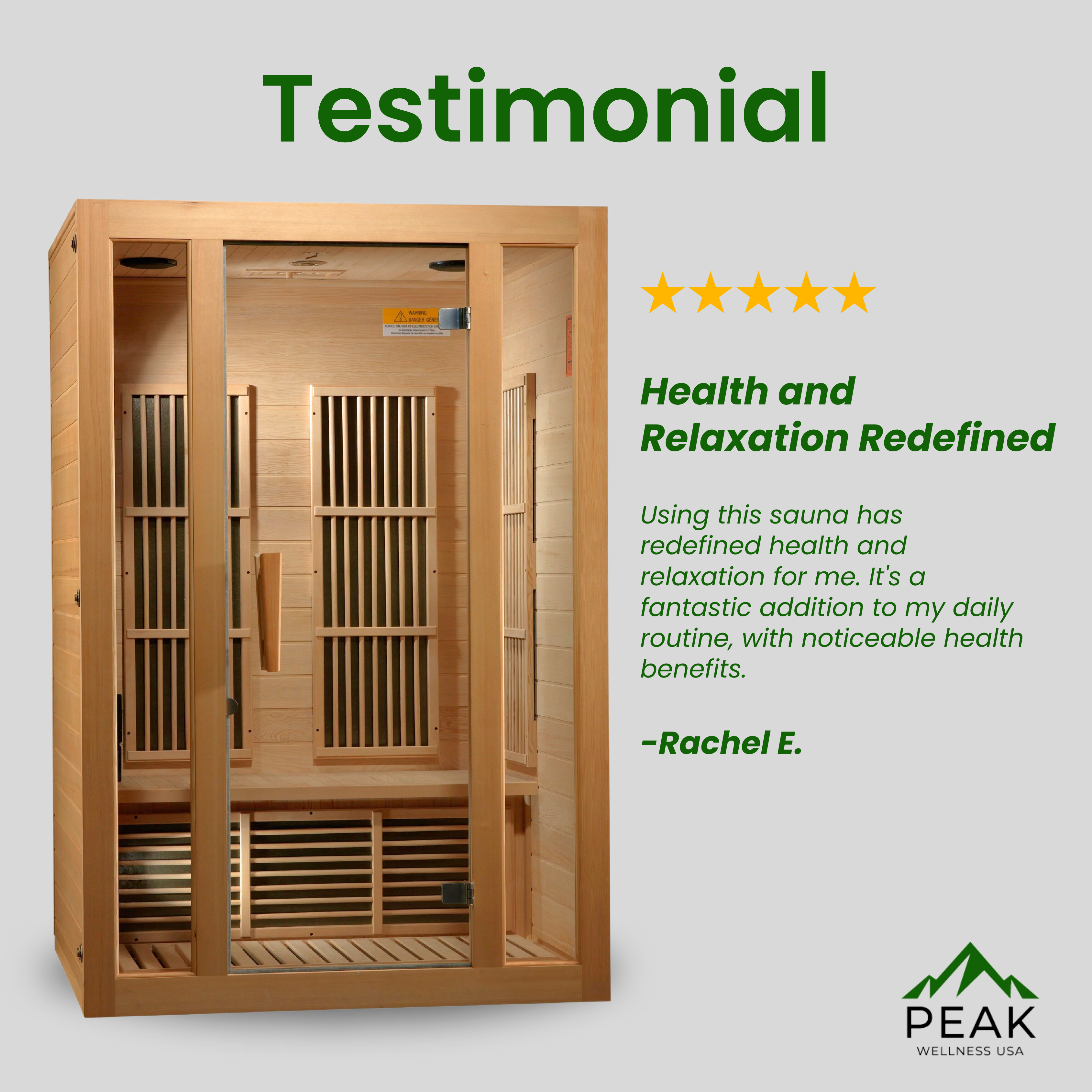 The Seattle 2 Person Low EMF Infrared Sauna | Maxxus Saunas Maxxus Saunas