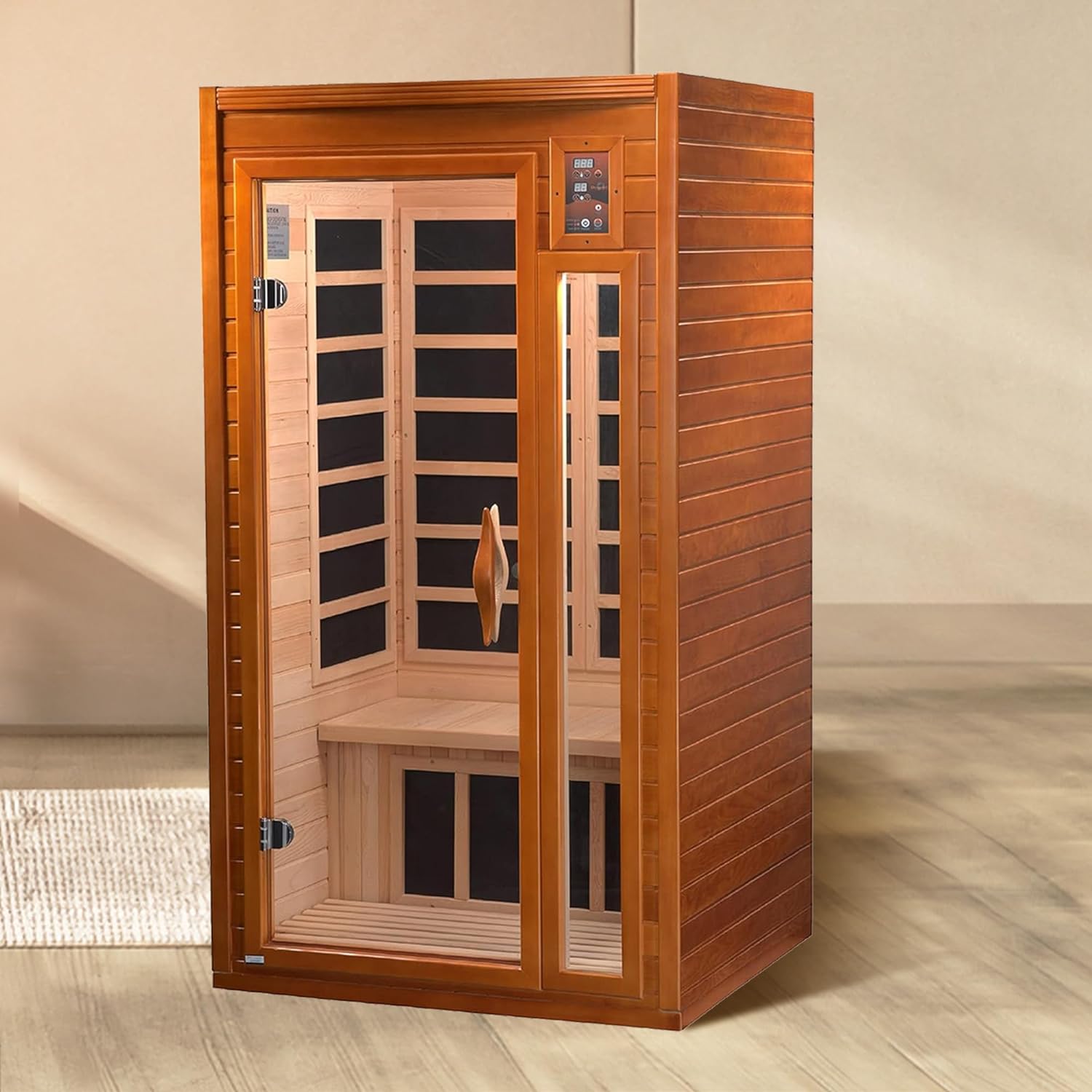 The Barcelona 2 Person Low EMF Infrared Sauna | Dynamic Saunas Dynamic Saunas