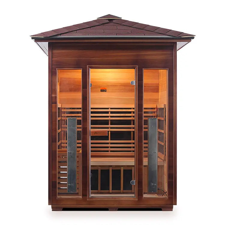 The Diamond | 3 Person Hybrid Sauna | Peak Wellness USA