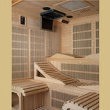 The Monaco 6 Person Near Zero EMF Indoor FAR Infrared Sauna