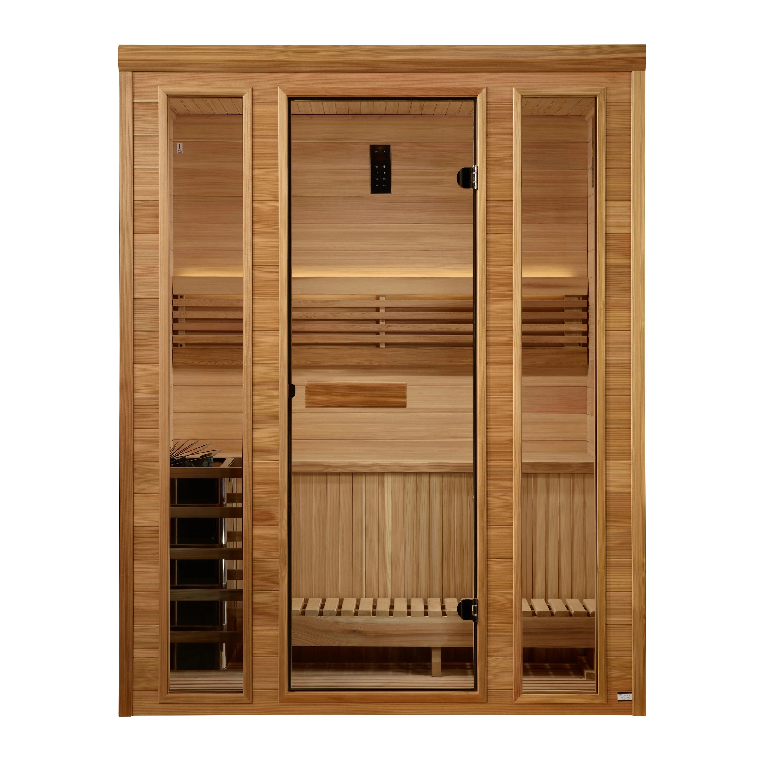 The Zen 3 Person Luxury Indoor Traditional Sauna