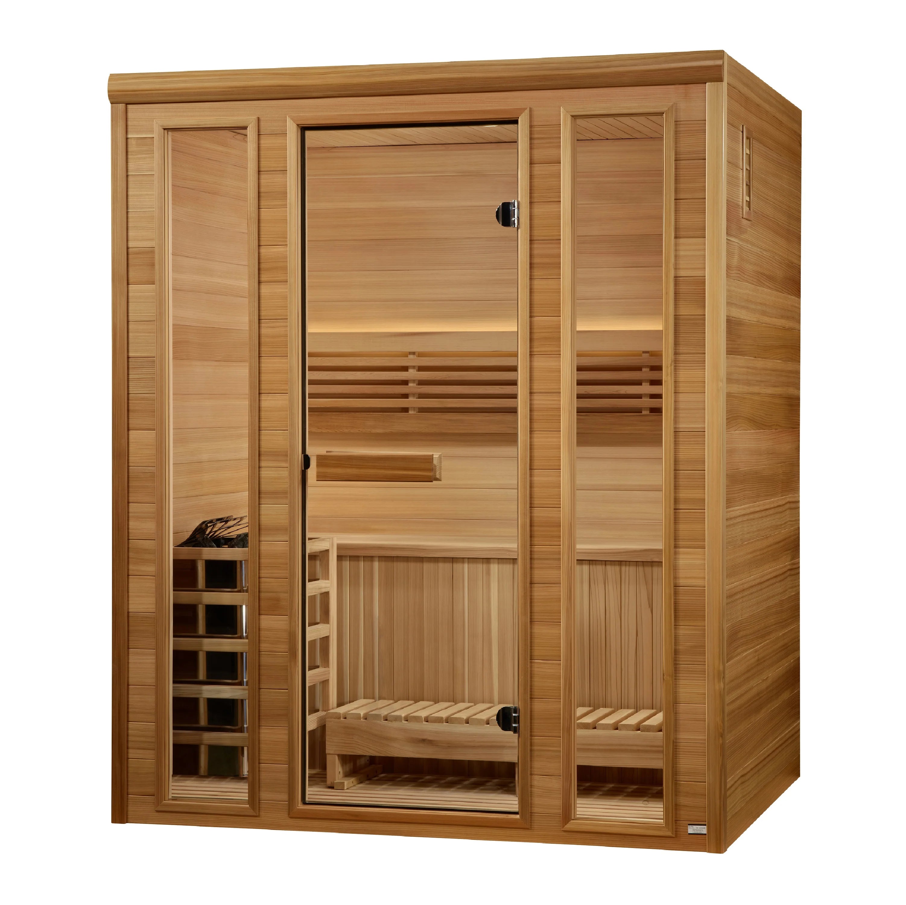 The Zen 3 Person Luxury Indoor Traditional Sauna