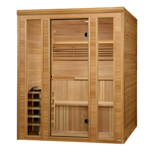 The Calgary 6 Person Traditional Sauna | Golden Designs thumbnail