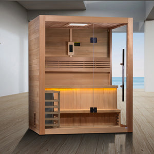 The Hanko Edition 2 Person Traditional Sauna | Golden Designs thumbnail