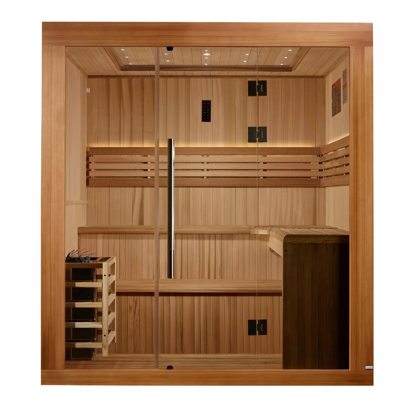 The Osla Edition 6 Person Traditional Sauna | Golden Designs