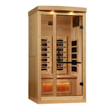 The New York 1 Person Luxury Near Zero EMF Indoor Full Spectrum Infrared Sauna