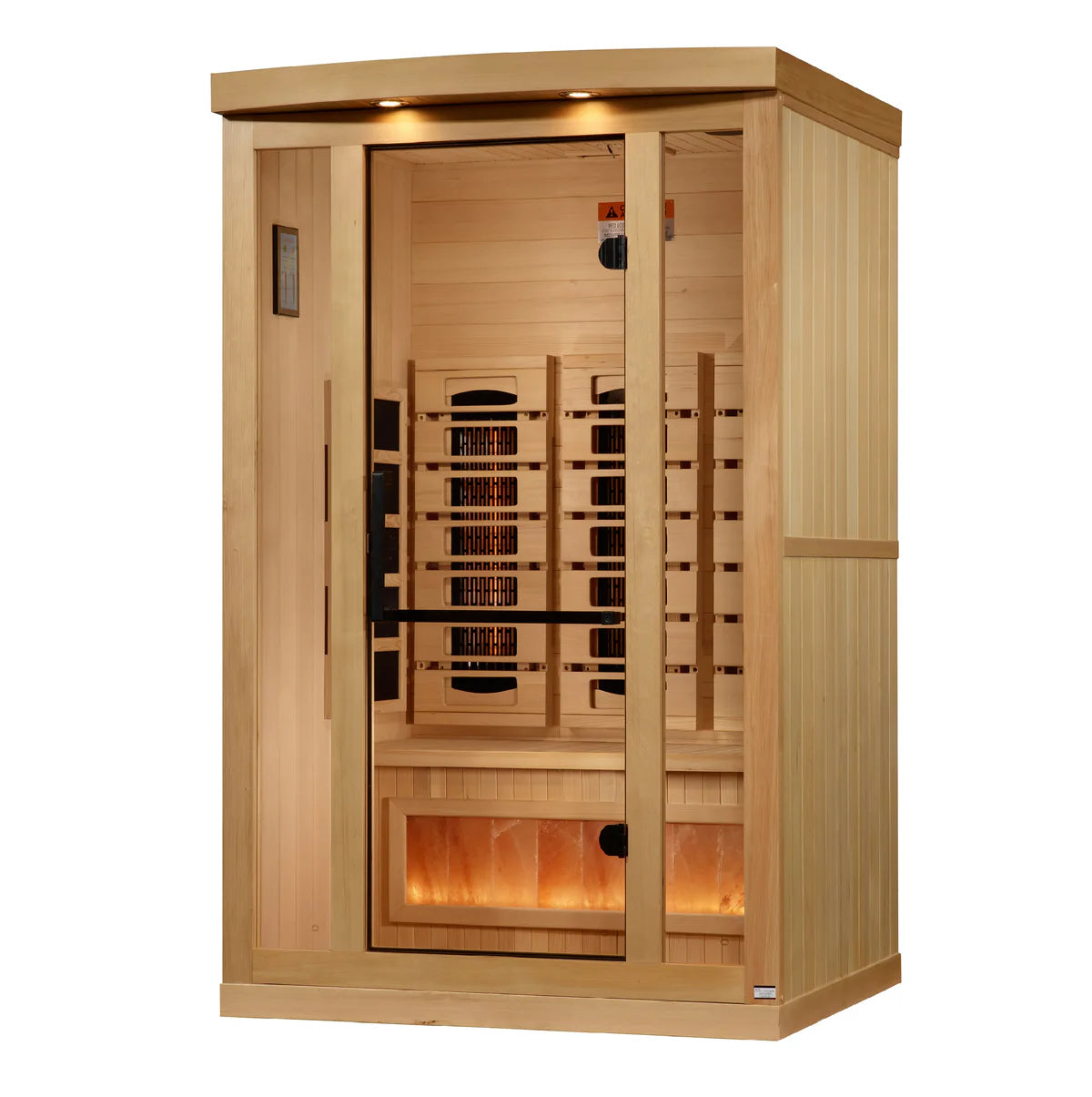 The Balance 2 Person Full Spectrum Near Zero EMF Infrared Sauna | Golden Designs