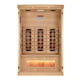 The Balance 2 Person Near Zero EMF Indoor Full Spectrum Infrared Sauna