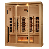 The Norwegian 4 Person Luxury Near Zero EMF Indoor Full Spectrum Infrared Sauna