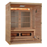 The Soria 3 Person Luxury Indoor Hybrid Sauna