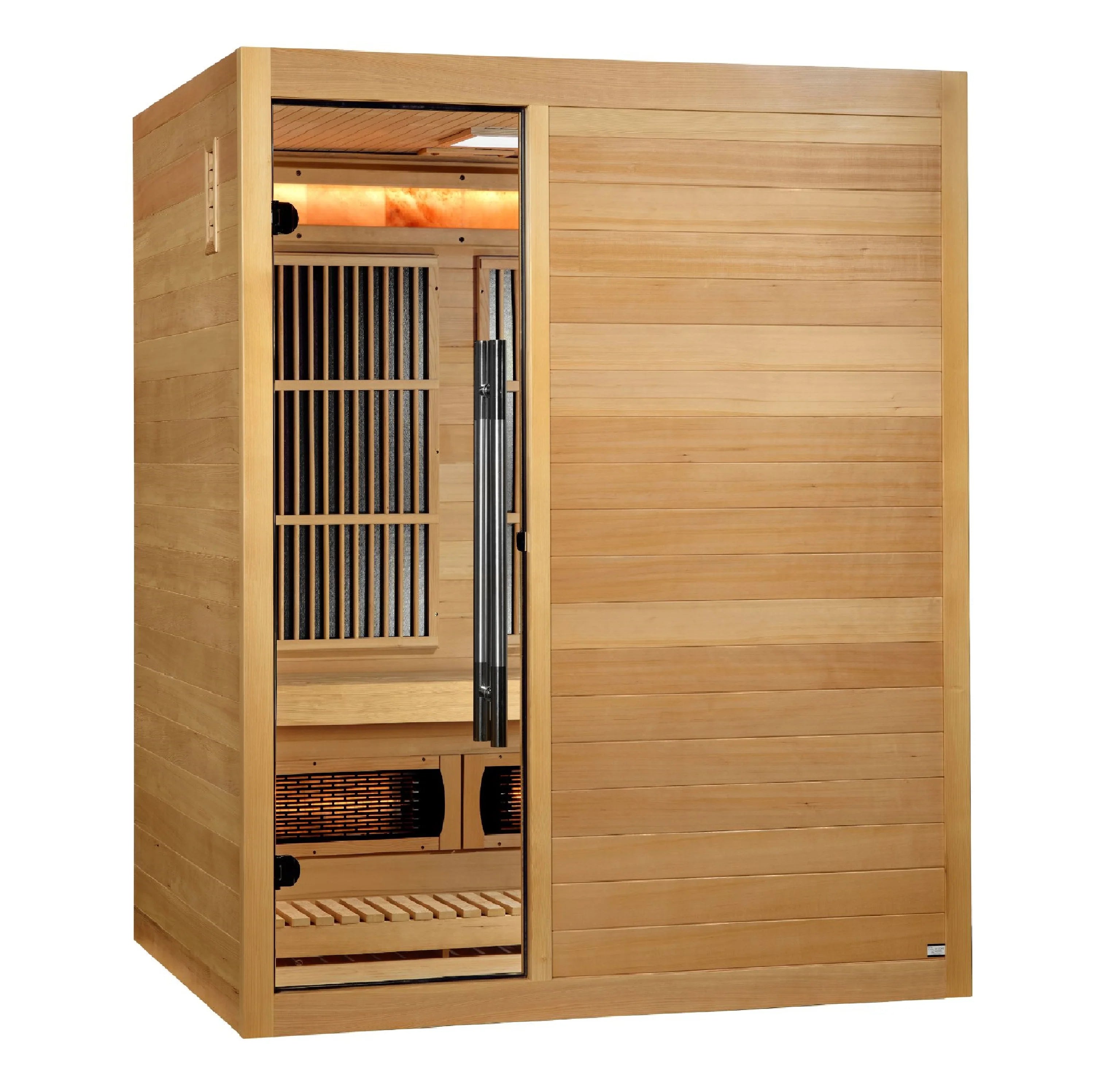 The Soria 3 Person Luxury Indoor Hybrid Sauna