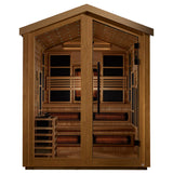 The Kaskinen 6 Person Luxury Outdoor Hybrid Sauna