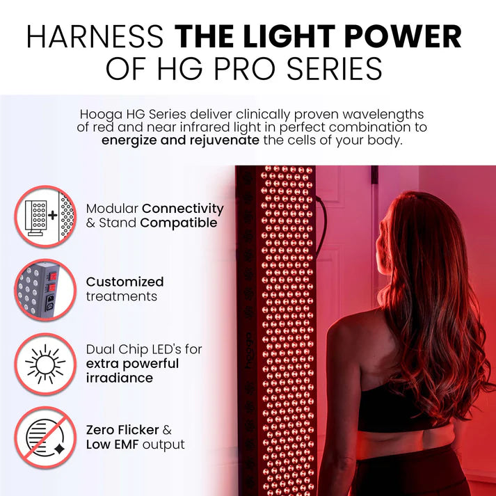 Hooga PRO750 Red Light Therapy Panel Hooga