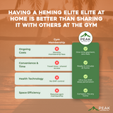 The Heming Elite 2 Person Corner Ultra Low EMF Indoor FAR Infrared Sauna