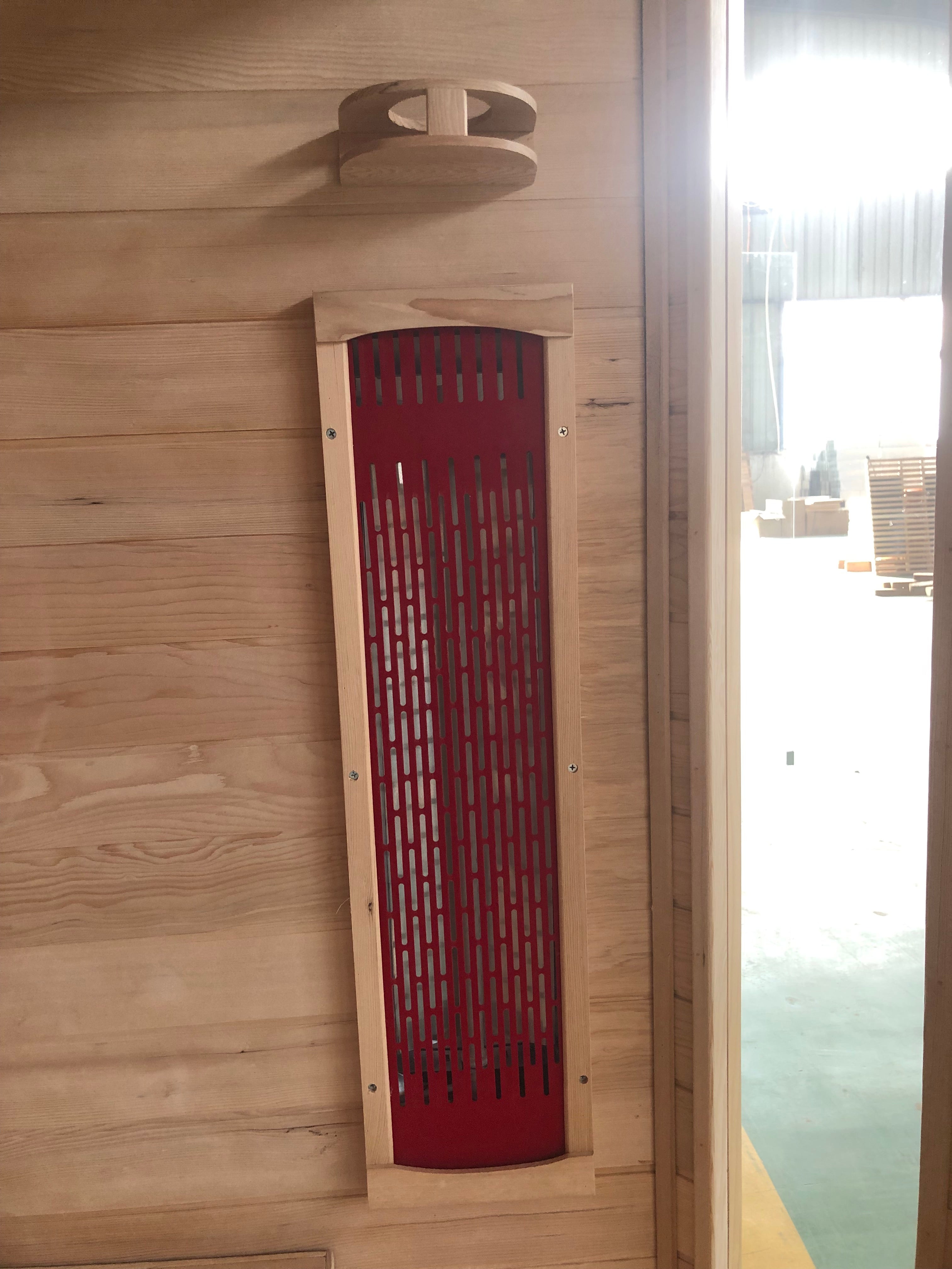 The Burlington 2 Person Outdoor FAR/MID Infrared Sauna