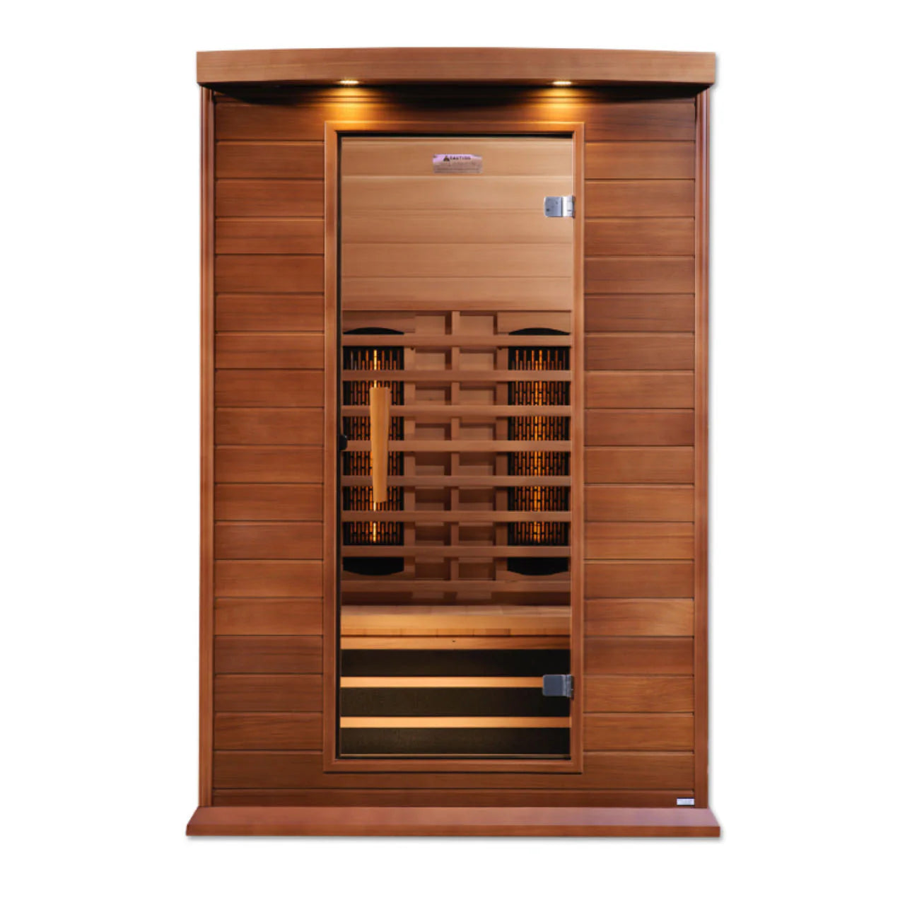 The Zephyr 2 Person Cedar Near Zero EMF Full Spectrum Infrared Sauna | Maxxus Saunas