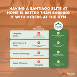 The Santiago Elite 2 Person Ultra Low EMF Indoor FAR Infrared Sauna