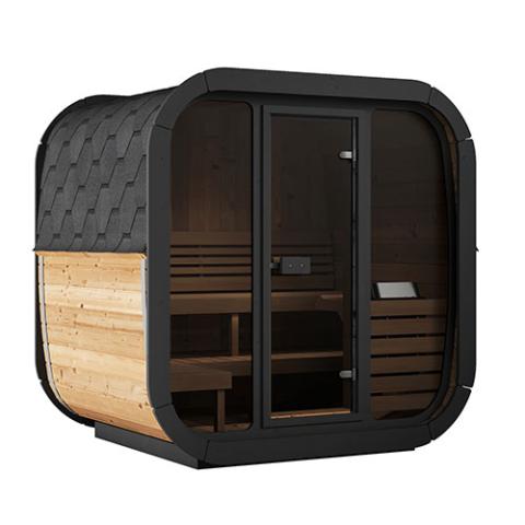 The CL5G 4 Person Cube-Series Outdoor Traditional Sauna Kit