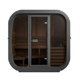 The CL5G 4 Person Cube-Series Outdoor Traditional Sauna