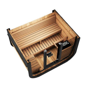 The CL5G 4 Person Cube-Series Outdoor Traditional Sauna Kit thumbnail