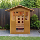 The Grandby 3 Person Outdoor FAR/MID Infrared Sauna