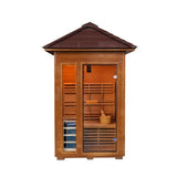 The Bristow 2 Person Outdoor Traditional Sauna