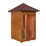 The Bristow 2 Person Outdoor Traditional Sauna