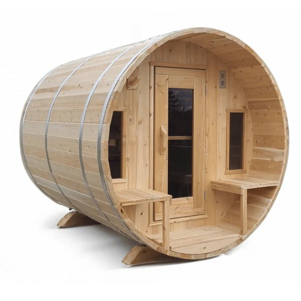 Dundalk CT Tranquility Outdoor Steam Sauna (8 Person) Dundalk Leisurecraft