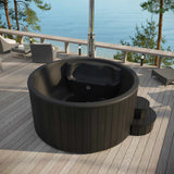 SaunaLife 6-Person Wood-Fired Hot Tub | Model S4B/S4N Sauna Life