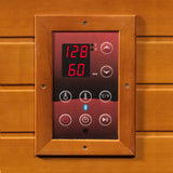 Dynamic Lugano Full Spectrum Near Zero EMF (Under 2MG) FAR Infrared Sauna (3 Person) Dynamic Saunas