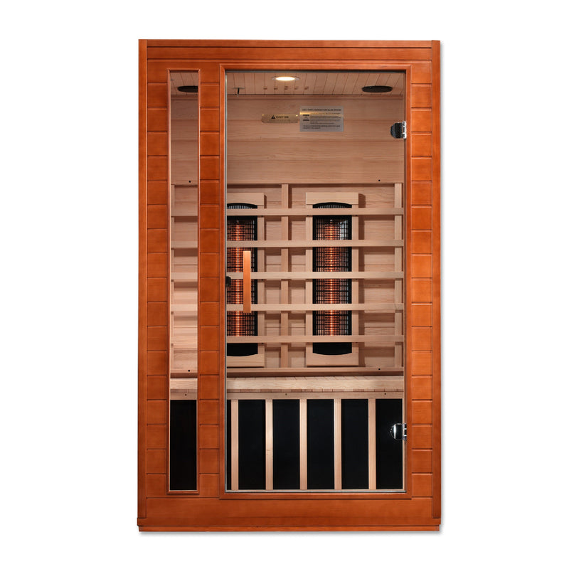 The Cardoba 2 Person Near Zero EMF Full Spectrum Infrared Sauna | Dynamic Saunas