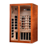 Dynamic Santiago Full Spectrum  Near Zero EMF (Under 2MG) FAR Infrared Sauna (2 Person) Dynamic Saunas