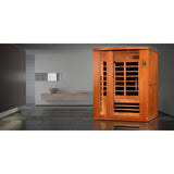 Dynamic Lugano Ultra Low EMF (Under 3MG) FAR Infrared Sauna (3 Person) Dynamic Saunas