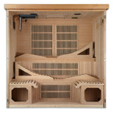 Golden Designs Monaco PureTech™ Near Zero EMF (Under 2MG) FAR Infrared Sauna (6 Person) Golden Designs