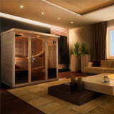 Golden Designs Monaco PureTech™ Near Zero EMF (Under 2MG) FAR Infrared Sauna (6 Person) Golden Designs