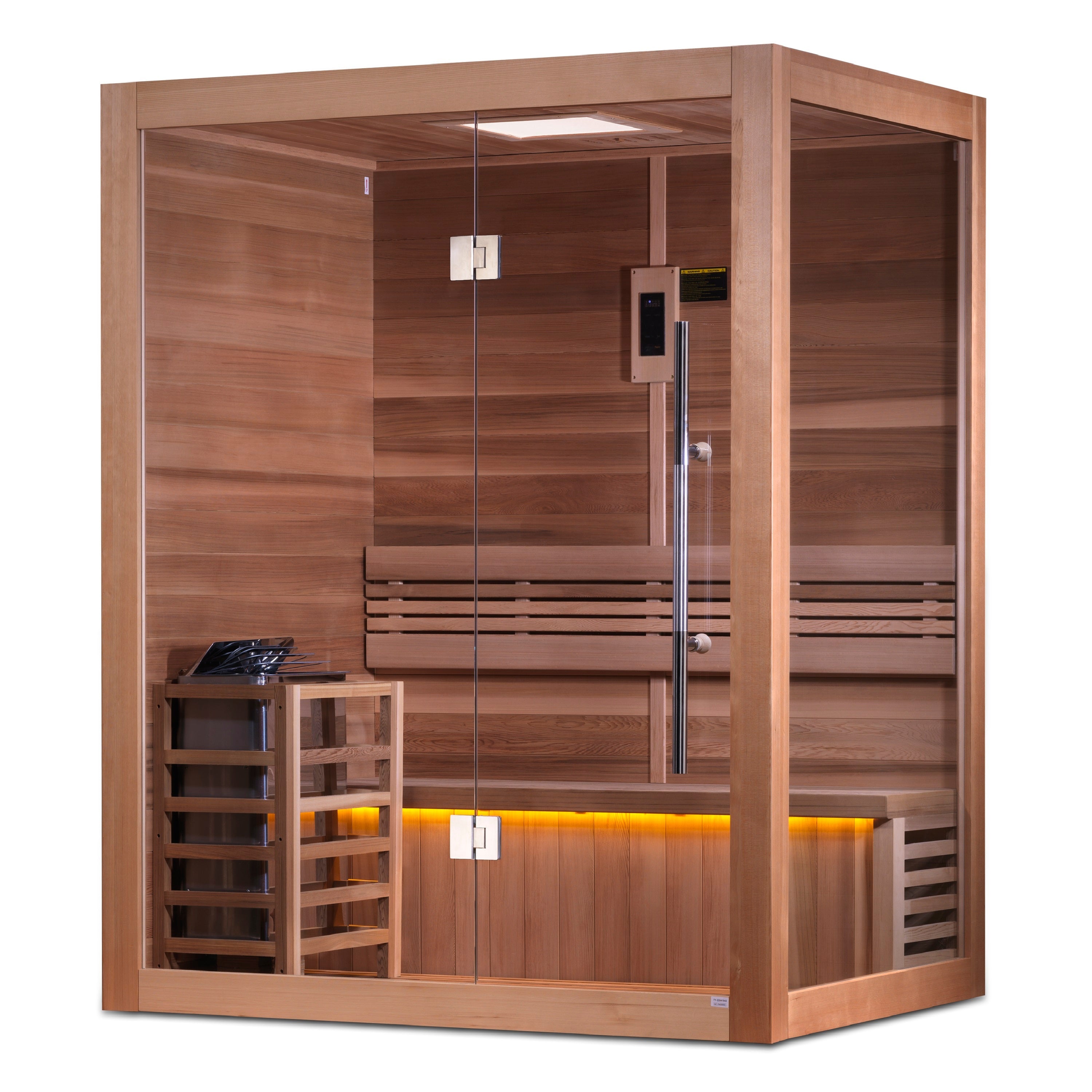 Golden Designs "Hanko Edition" Indoor Traditional Steam Sauna (2 Person) Golden Designs