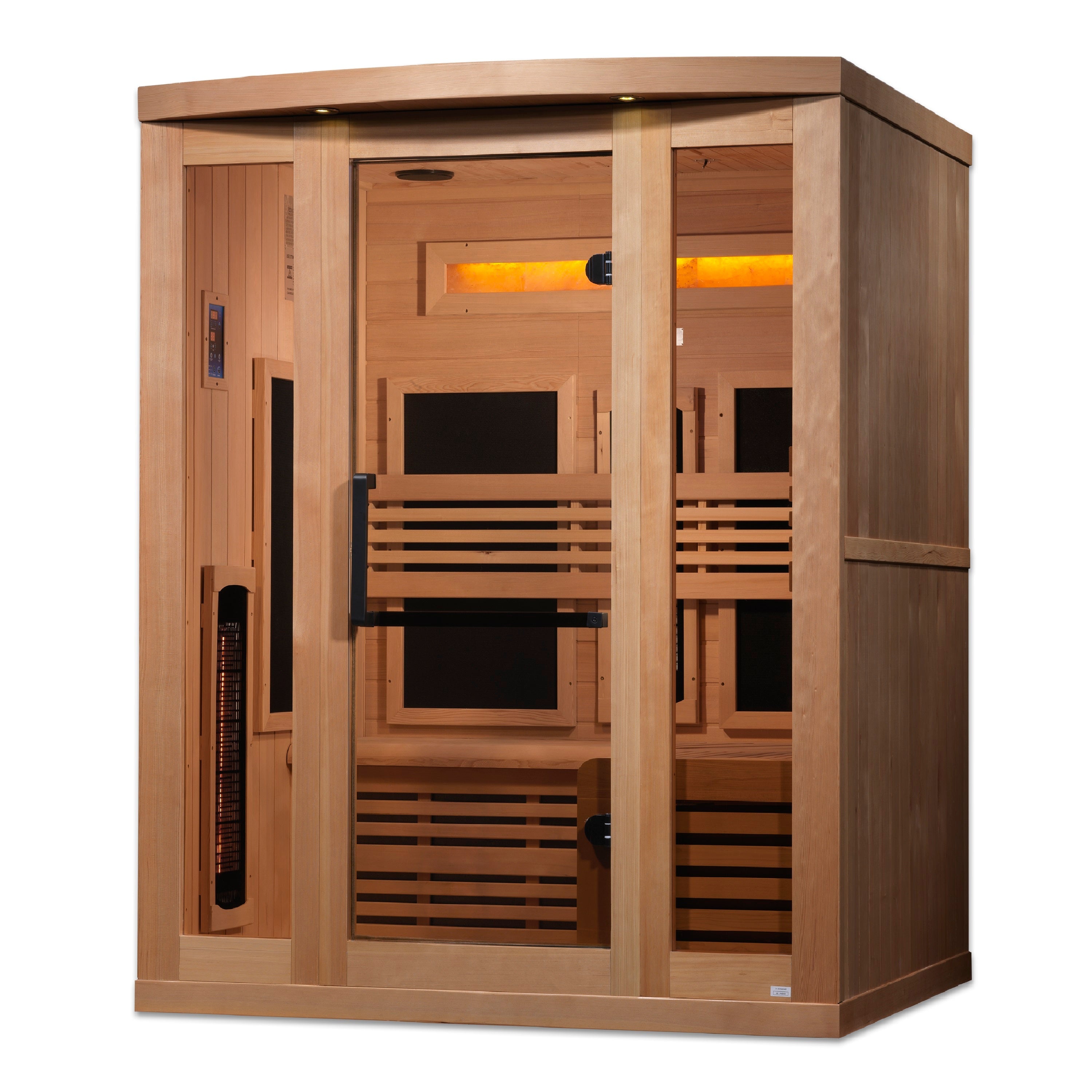 Golden Designs Full Spectrum PureTech™ Near Zero EMF FAR Infrared Sauna (3 Person) Golden Designs