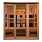 Golden Designs Full Spectrum PureTech™ Near Zero EMF FAR Infrared Sauna (6 Person) Golden Designs