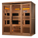 Golden Designs Full Spectrum PureTech™ Near Zero EMF FAR Infrared Sauna (6 Person) Golden Designs