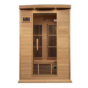 The Vitality 2 Person Near Zero EMF Infrared Sauna | Maxxus Saunas thumbnail