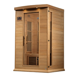 The Vitality 2 Person Near Zero EMF Infrared Sauna | Maxxus Saunas thumbnail