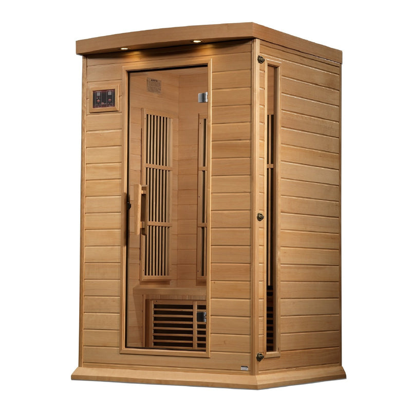 The Vitality 2 Person Near Zero EMF Infrared Sauna | Maxxus Saunas