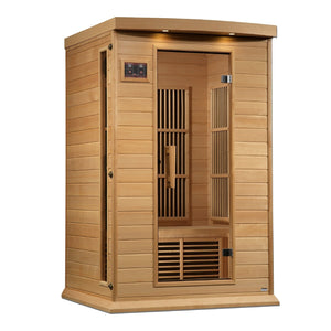 The Vitality 2 Person Near Zero EMF Infrared Sauna | Maxxus Saunas thumbnail