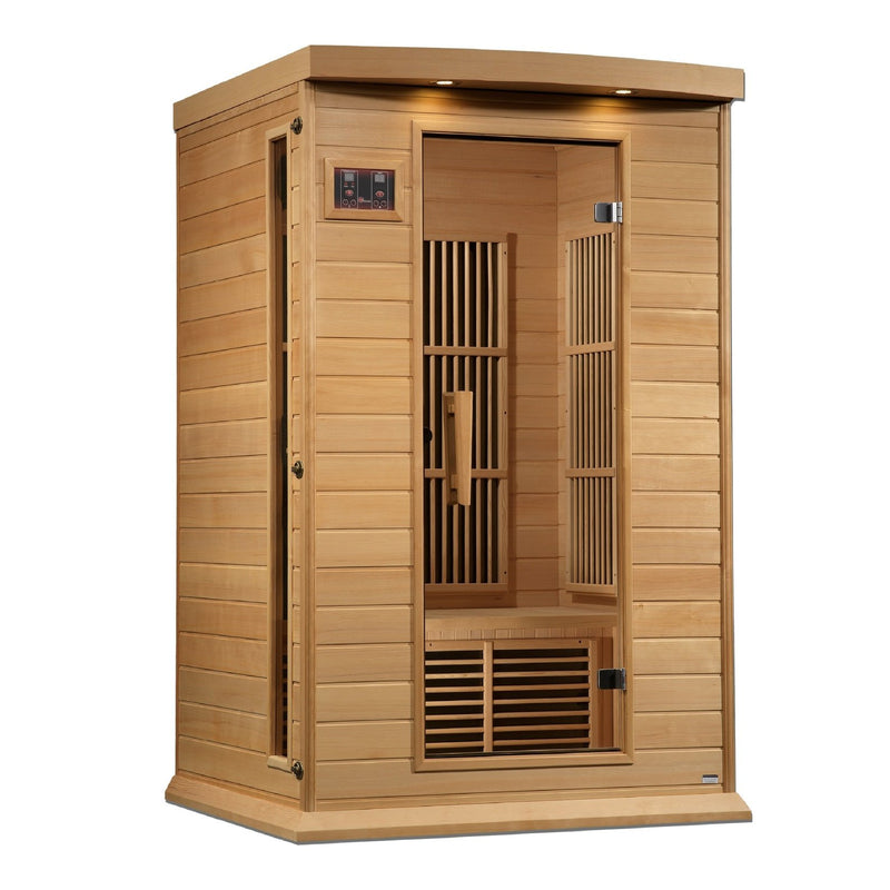 The Vitality 2 Person Near Zero EMF Infrared Sauna | Maxxus Saunas